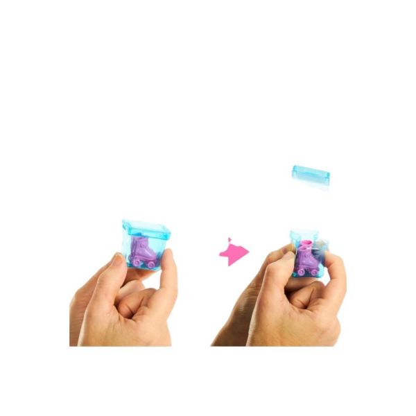 Barbie Pop Reveal Chelsea Small Doll, Fruit Series with 5 Surprises Including Pop-It Pet & Accessories