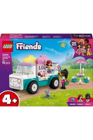 Friends Heartlake City Dondurma Kamyonu 42644 - 4 Yaş ve Üzeri Oyuncak Yapım Seti (92 Parça)