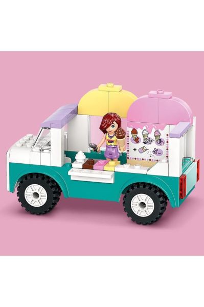 Friends Heartlake City Dondurma Kamyonu 42644 - 4 Yaş ve Üzeri Oyuncak Yapım Seti (92 Parça)