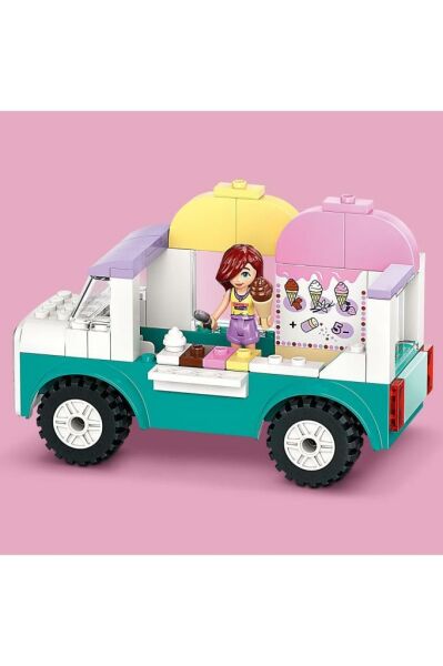 Friends Heartlake City Dondurma Kamyonu 42644 - 4 Yaş ve Üzeri Oyuncak Yapım Seti (92 Parça)