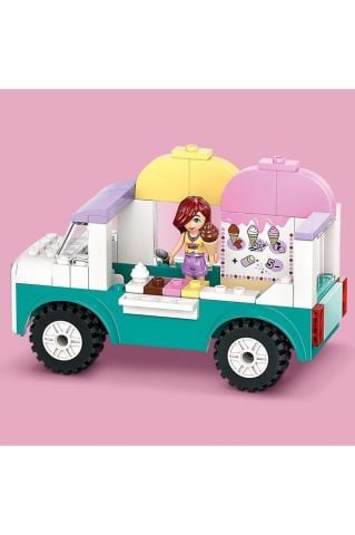 Friends Heartlake City Dondurma Kamyonu 42644 - 4 Yaş ve Üzeri Oyuncak Yapım Seti (92 Parça)
