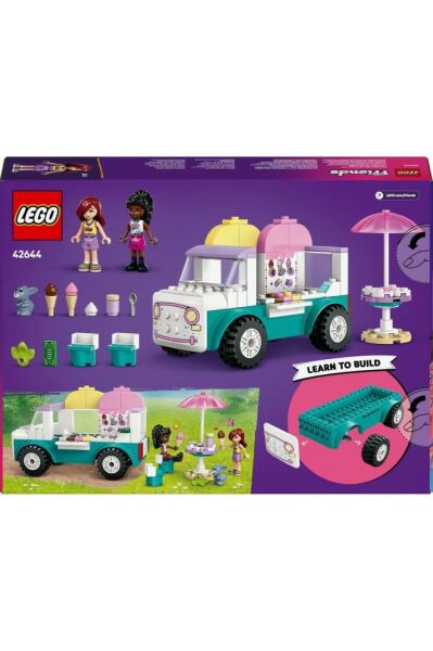Friends Heartlake City Dondurma Kamyonu 42644 - 4 Yaş ve Üzeri Oyuncak Yapım Seti (92 Parça)