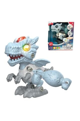 Eğitici Sesli Işıklı Sök-Tak Dinozorlar - Robo Drago