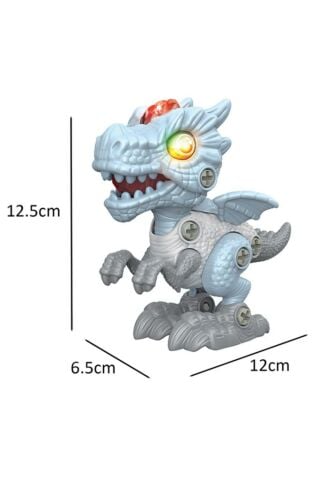 Eğitici Sesli Işıklı Sök-Tak Dinozorlar - Robo Drago