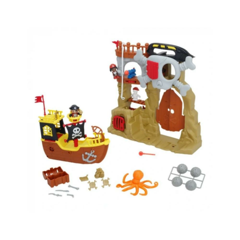 Tıny Kiddom Korsan Adası Macerası 26 Parça Sesli Işıklı