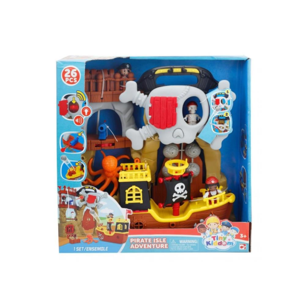 Tıny Kiddom Korsan Adası Macerası 26 Parça Sesli Işıklı