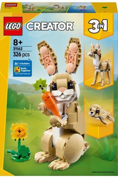 3’ü 1 Arada Sevimli Tavşan 31162 – (326 Parça)