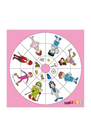 Dairesel Temalar- Spor Ahşap Puzzle