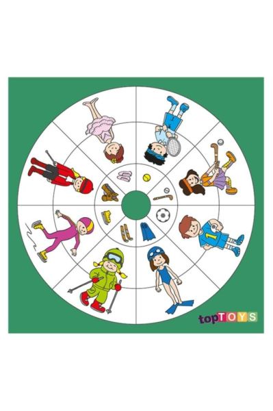 Dairesel Temalar- Spor Ahşap Puzzle