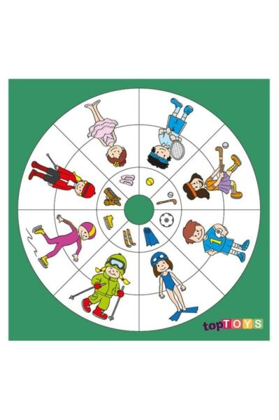 Dairesel Temalar- Spor Ahşap Puzzle