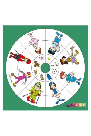 Dairesel Temalar- Spor Ahşap Puzzle