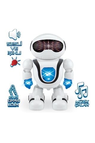 Sesli, Işıklı, Müzikli Dans Eden Hareketli Robot