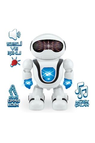 Sesli, Işıklı, Müzikli Dans Eden Hareketli Robot