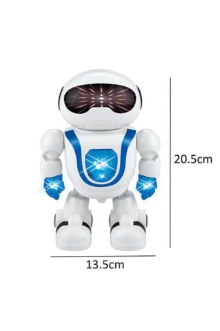 Sesli, Işıklı, Müzikli Dans Eden Hareketli Robot