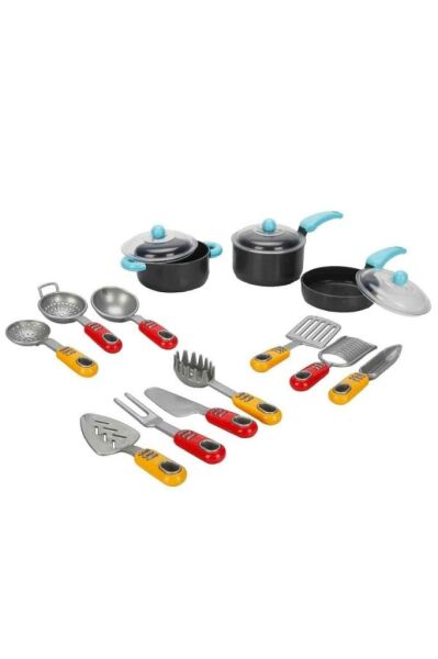 Büyük Kutulu Mutfak Gereçleri Seti 16 Parça
