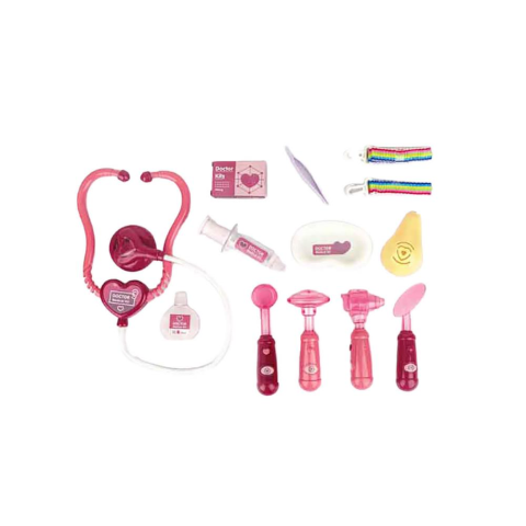 Sesli ve Işıklı Çantalı Doktor Seti