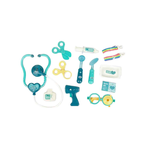 Sesli ve Işıklı Çantalı Doktor Seti