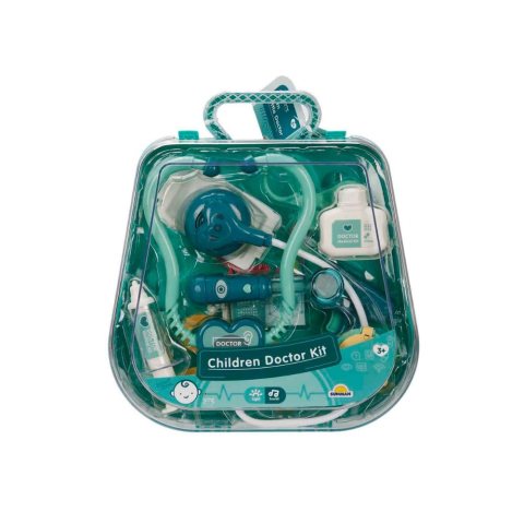 Sesli ve Işıklı Çantalı Doktor Seti