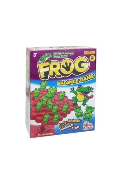 Crazy Frog Denge Oyunu - Eğlenceli Kurbağa Kule Oyunu
