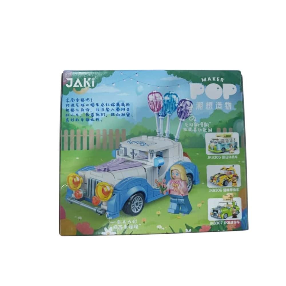 Mini Araba Yeşil Blok Oyuncak