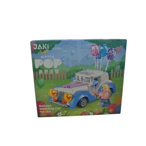 Mini Araba Yeşil Blok Oyuncak