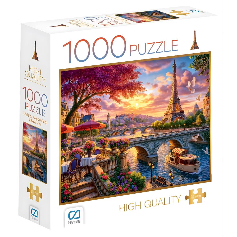 Ca Games Pariste Akşam Üstü Puzzle 1000 Parça