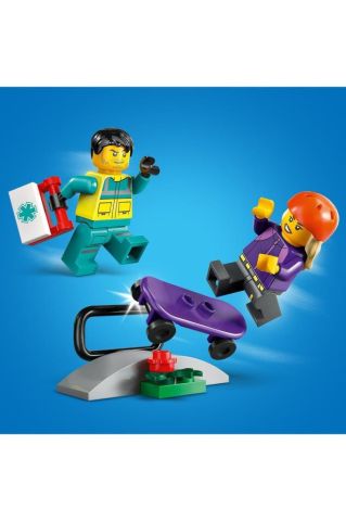 Acil Yardım Ambulansı 60451 -5 Yaş Üzeri Çocuklar için Oyuncak Yapım Seti (184 Parça)