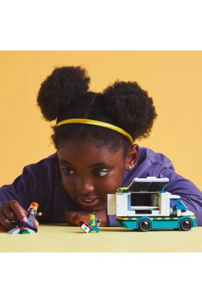 Acil Yardım Ambulansı 60451 -5 Yaş Üzeri Çocuklar için Oyuncak Yapım Seti (184 Parça)