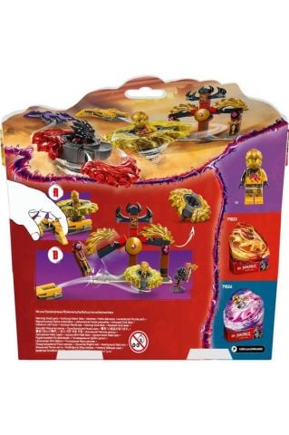NINJAGO® Ejderha Spinjitzu Savaş Paketi 71826 - 6 Yaş ve Üzeri Yapım Seti (186 Parça)