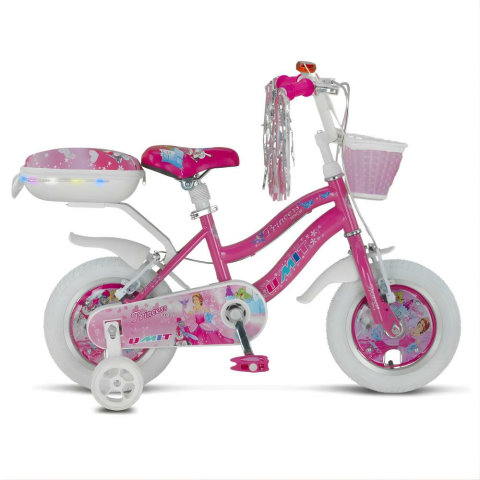 Ümit Princess - 12 Jant Sepetli Çocuk Bisikleti - Pembe