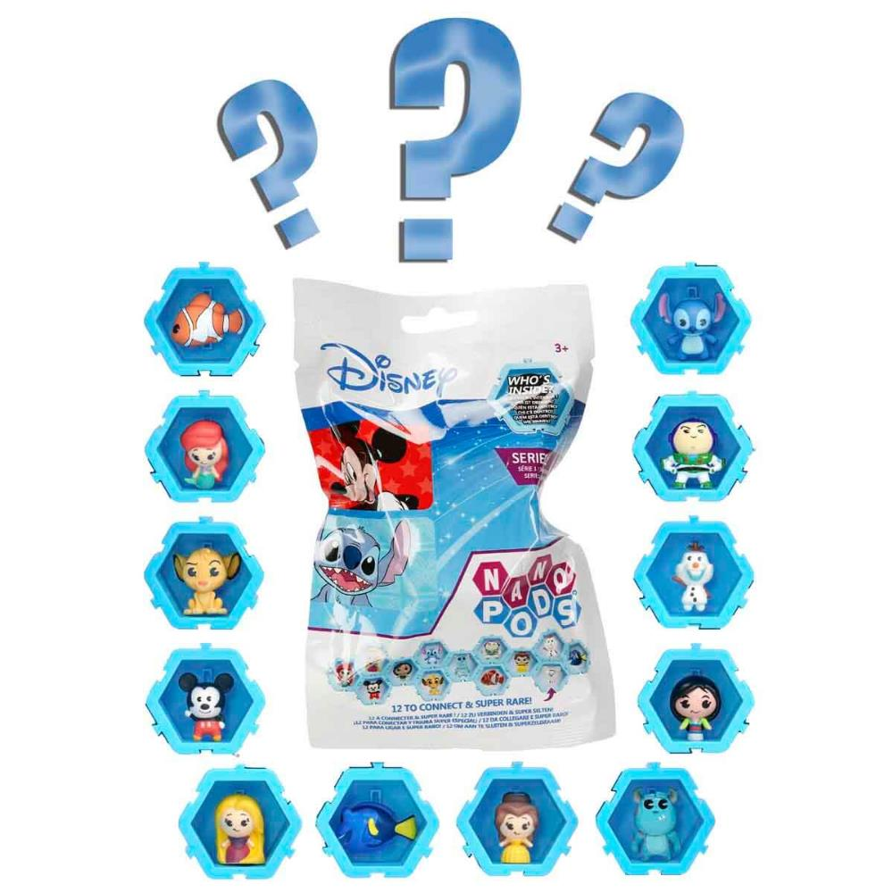 Disney Pixar Nano Pods Sürpriz Figür Paketi S1