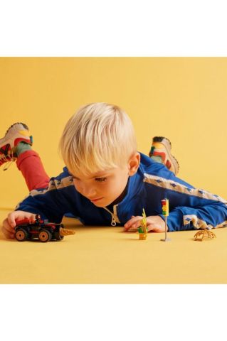 Döner Burgulu Araç 10792 - 4 Yaş ve Üzeri İçin Yapım Seti (58 Parça)