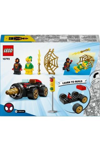 Döner Burgulu Araç 10792 - 4 Yaş ve Üzeri İçin Yapım Seti (58 Parça)