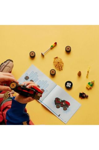 Döner Burgulu Araç 10792 - 4 Yaş ve Üzeri İçin Yapım Seti (58 Parça)
