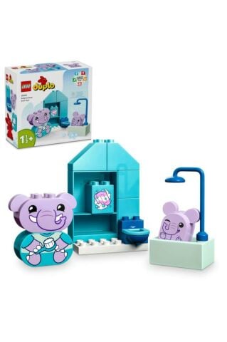 LEGO ® DUPLO® İlk Günlük Rutinlerim: Banyo Zamanı 10413 - Eğitici Banyo Oyuncağı Yapım Seti (15Parça)