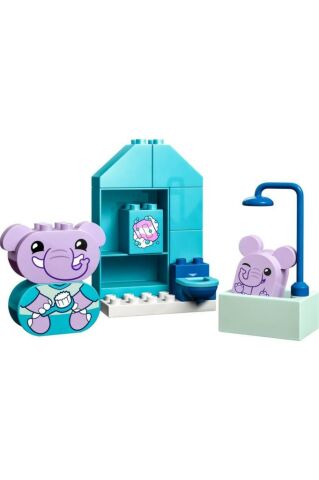 LEGO ® DUPLO® İlk Günlük Rutinlerim: Banyo Zamanı 10413 - Eğitici Banyo Oyuncağı Yapım Seti (15Parça)