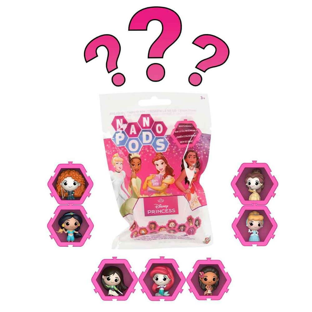 Disney Princess Nano Pods Sürpriz Figür Paketi