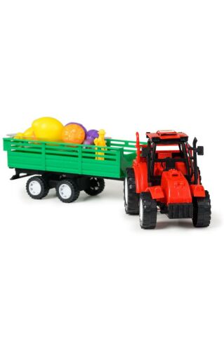 Oyuncak Traktör, Hayvanlı, Meyveli, Biçerdöver pulluklu, Yumurtalı Horozlu, Emekleme Oyuncağı