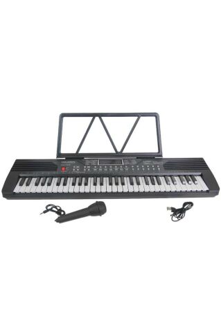 61 Tuşlu Elektronik Mikrofonlu Org