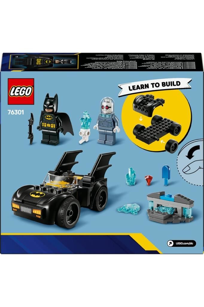 DC Batman™: Batman ve Batmobile™, Mr. Freeze™’e Karşı 76301 - 4 Yaş ve Üzeri Yapım Seti (63P)