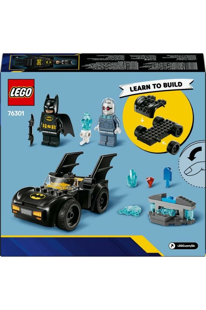 DC Batman™: Batman ve Batmobile™, Mr. Freeze™’e Karşı 76301 - 4 Yaş ve Üzeri Yapım Seti (63P)