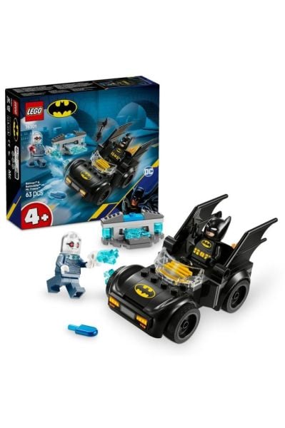DC Batman™: Batman ve Batmobile™, Mr. Freeze™’e Karşı 76301 - 4 Yaş ve Üzeri Yapım Seti (63P)