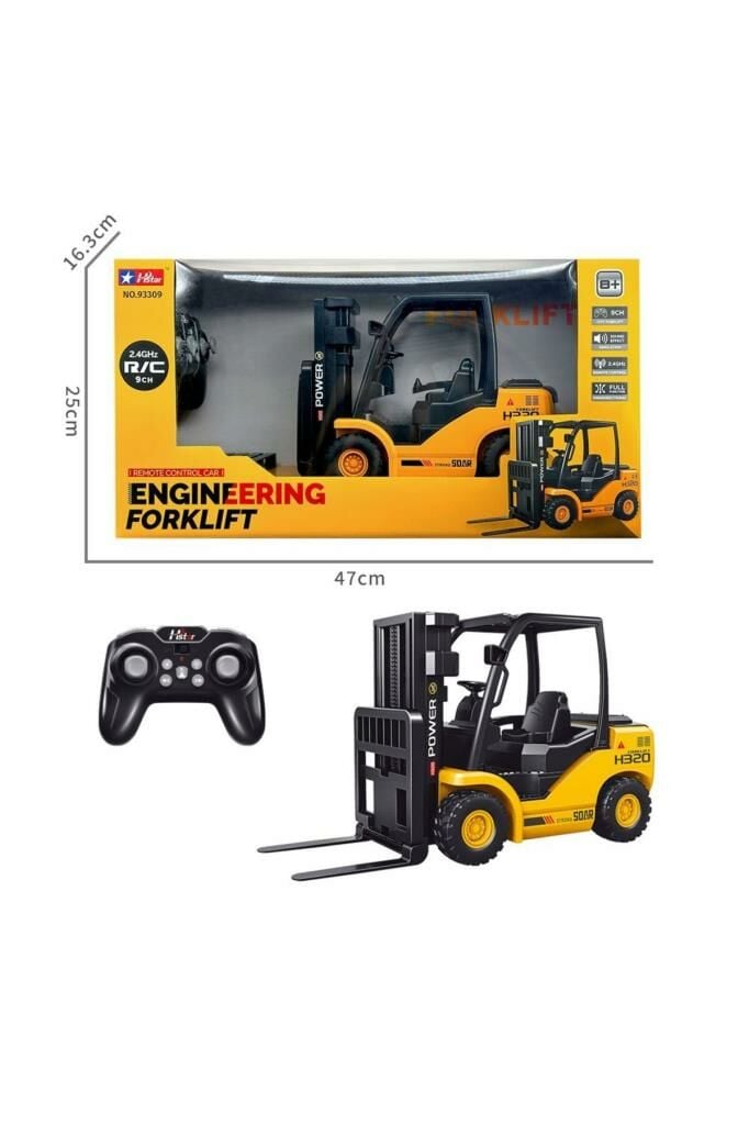 1:12 Uzaktan Kumandalı Forklift 9 Kanal