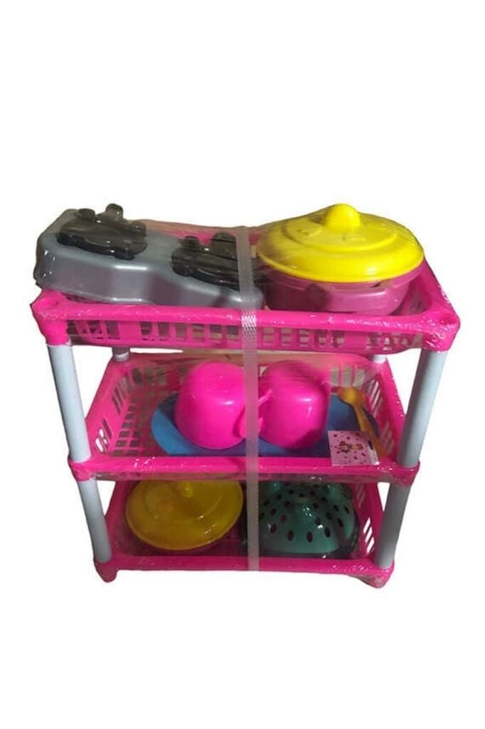 3 Katlı Mutfak Sepeti