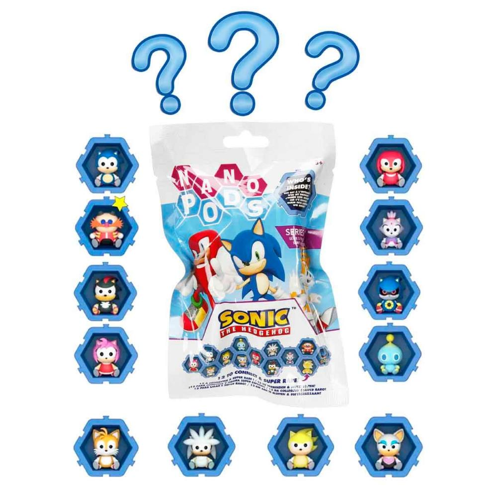 Sonic Nano Pods Sürpriz Figür Paketi S1