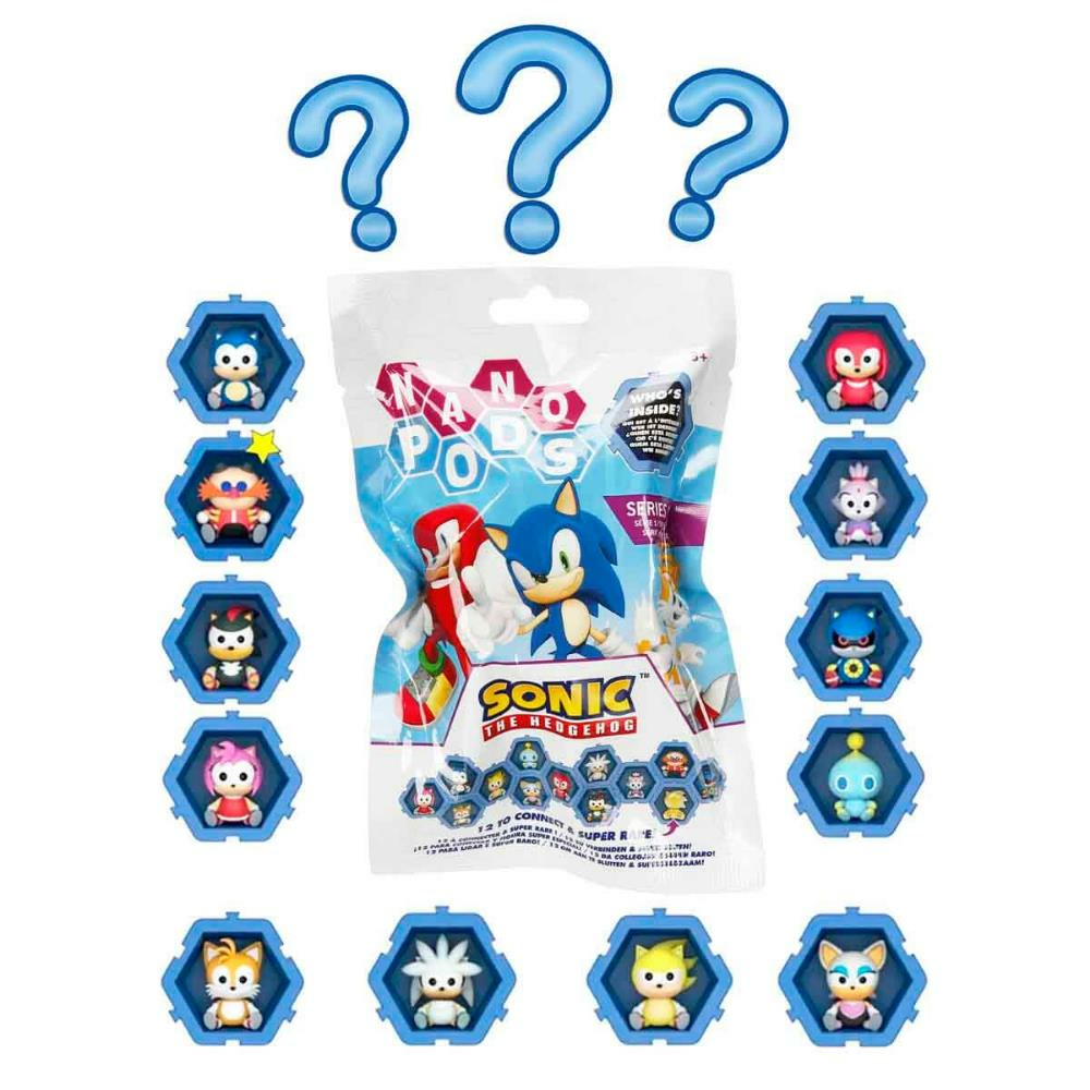 Sonic Nano Pods Sürpriz Figür Paketi S1