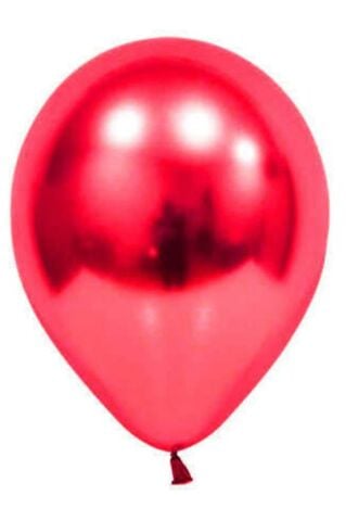 Balon Krom Parlak 12 Inc Kırmızı 50 Adet