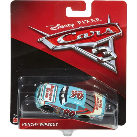 Cars 3 Tekli Karakter Araçlar Ponchy Wipeout DXV66