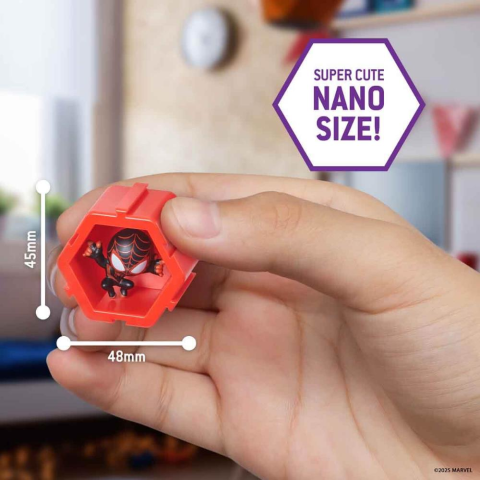 Marvel Spider-Man Nano Pods Sürpriz Figür Paketi