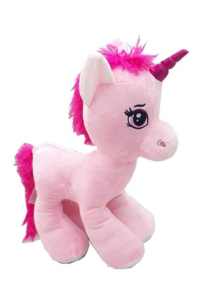 PELUŞ 40 CM BOYNUZLU AT